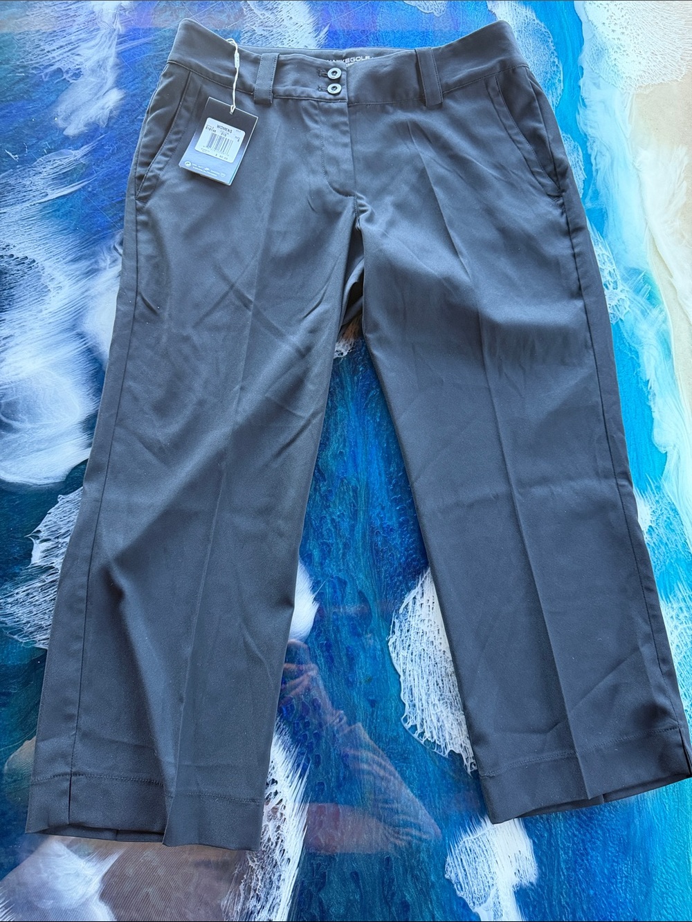 NEW! Nike Black Golf Pants with Original Tags Black Size 6
